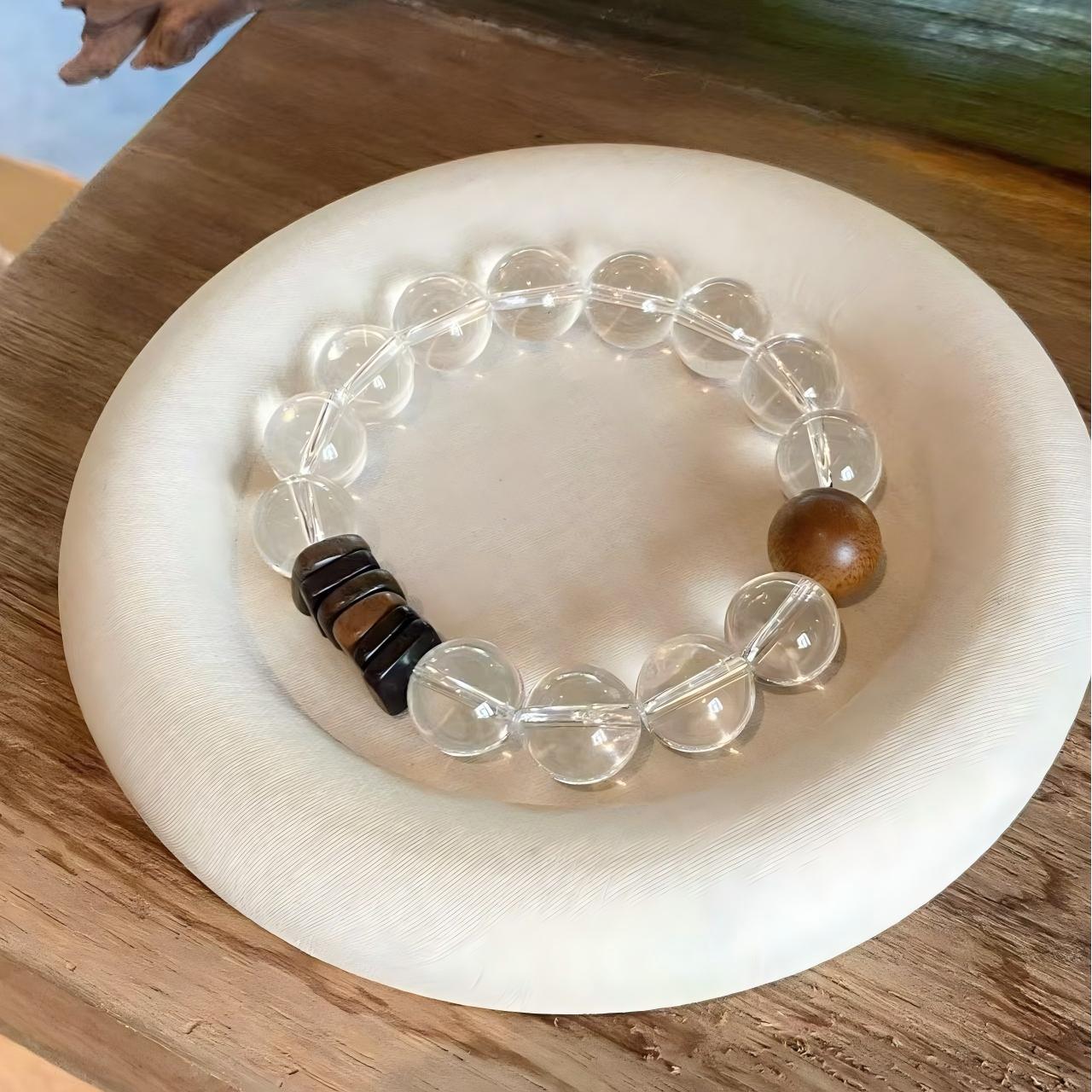 AAPLUS Crystals | Clear Quartz & Agarwood Energy Purification Set