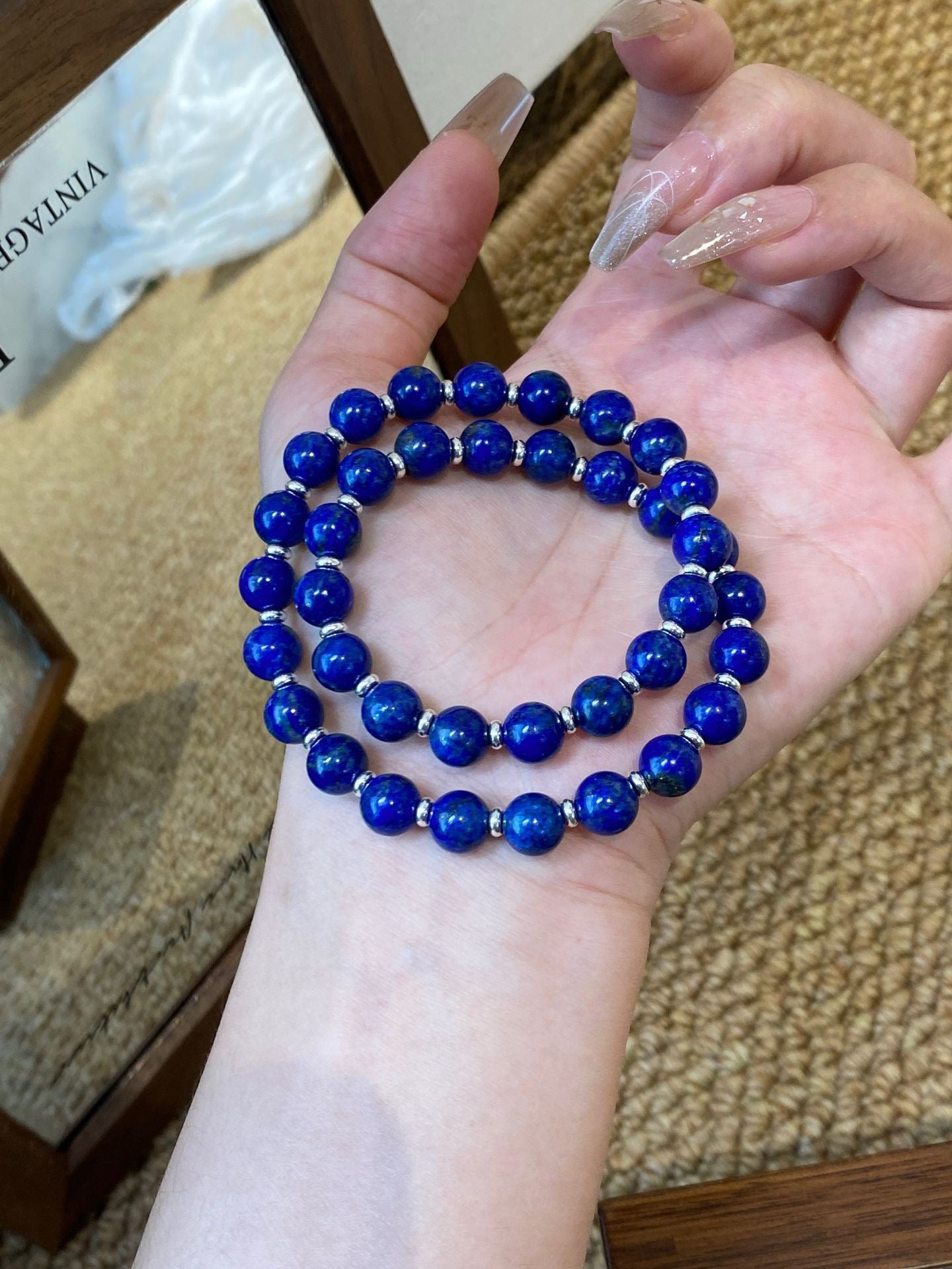 AAPLUS Crystals - Lapis Lazuli Bracelet for Balance & Serenity