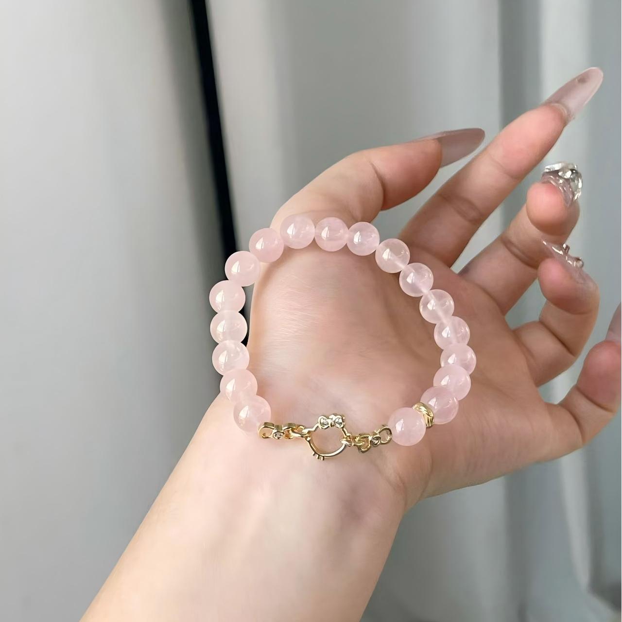 AAPLUS Crystals Natural Pink Crystal - For Attracting Love & Romance