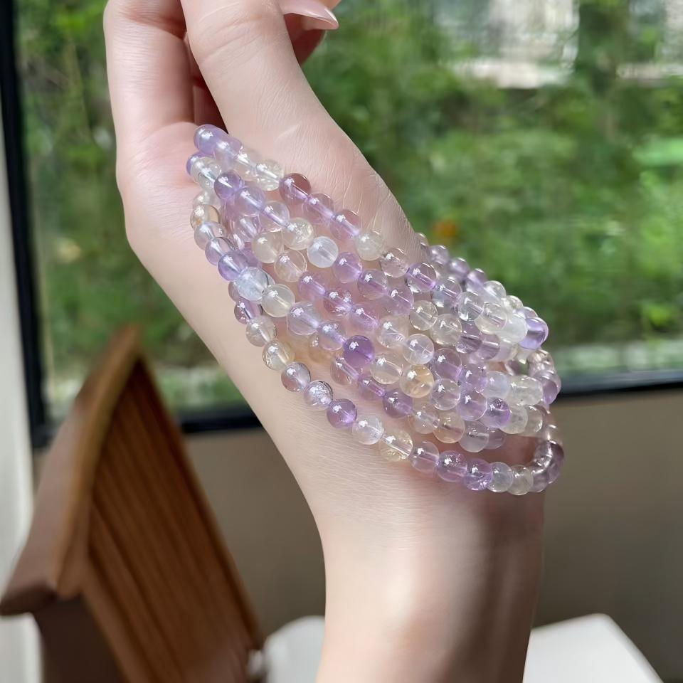 AAPLUS Crystals Natural Ametrine Raw Stone / Pendant / Bracelet