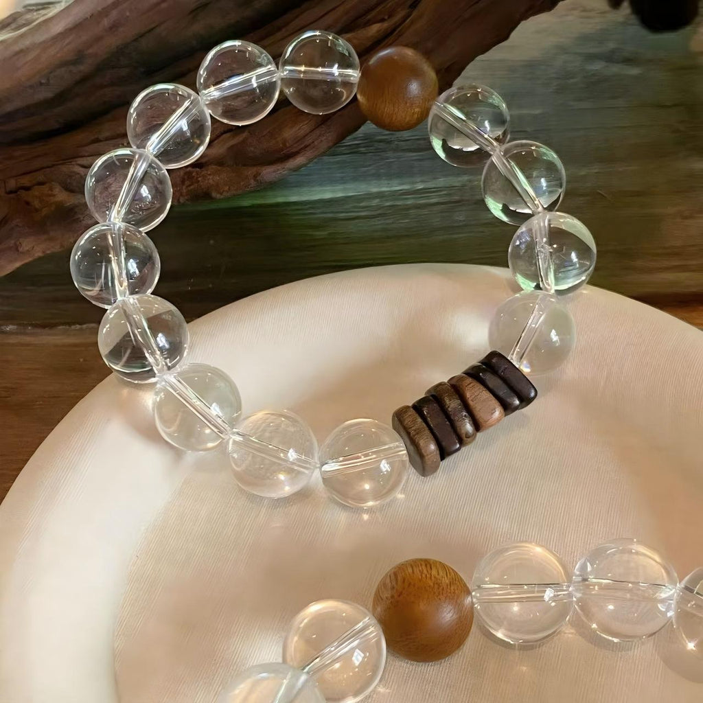 AAPLUS Crystals | Clear Quartz & Agarwood Energy Purification Set