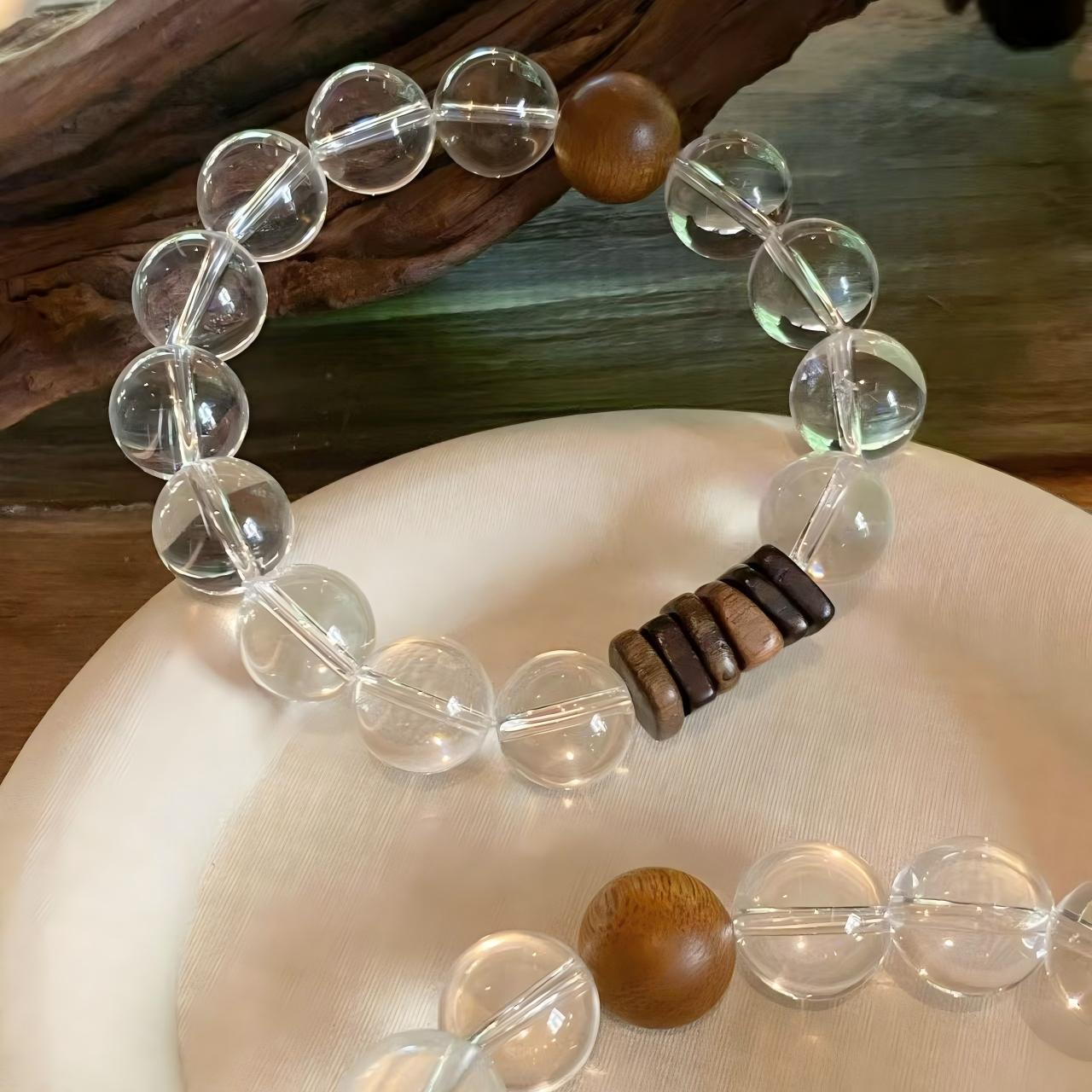 AAPLUS Crystals | Clear Quartz & Agarwood Energy Purification Set