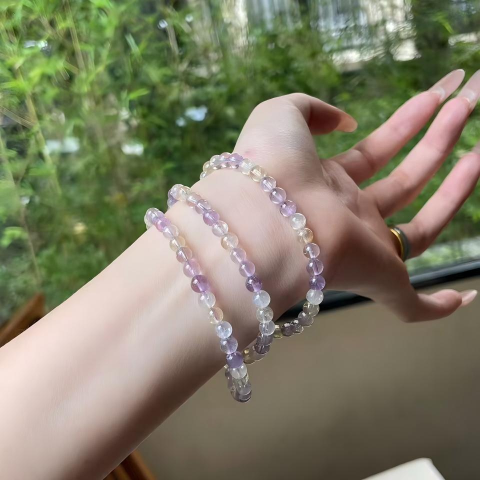 AAPLUS Crystals Natural Ametrine Raw Stone / Pendant / Bracelet