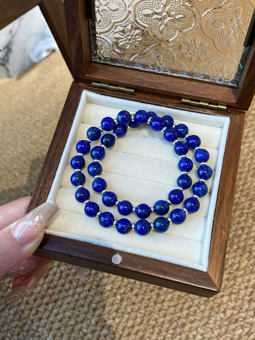 AAPLUS Crystals - Lapis Lazuli Bracelet for Balance & Serenity